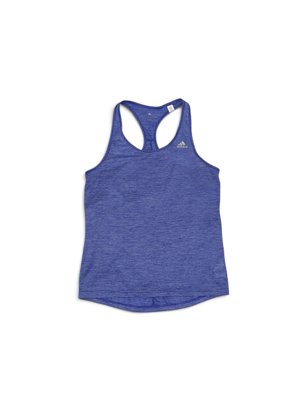 Adidas Blue Tank Top Women’s Size Medium Athletic Activewear Fitness Gym Sport